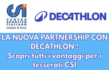 Partnership con Decathlon - Vantaggi per i privati