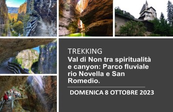 Trekking - San Romedio e Parco Fluviale Rio Novella